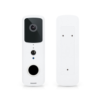 Smart WiFi HD video deurbel 2.0MP met bediening via Smart Life APP werkt met Alexa en Google spraaksturing.T-2051